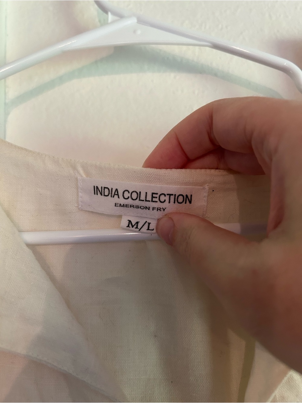 Emerson Fry Cream Billowy Peasant Blouse - Picture 2 of 4